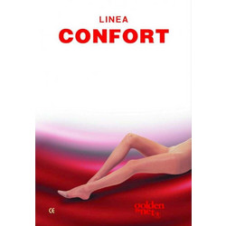 Golden Net Linea Confort Διαβαθμισμένης Συμπίεσης Καλσόν 280 Den Μαύρο