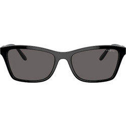 Vogue VO5551S W4487 Ανδρικά Γυαλιά Ηλίου Τετράγωνα Κοκάλινα Μαύρα με Μαύρο Polarized Φακό