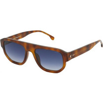 Lozza SL4340 0711 Ανδρικά Γυαλιά Ηλίου Aviator Κοκάλινα Ταρταρούγα με Μπλε Degradee Φακό