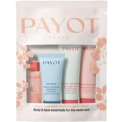 Payot Nue Cleansing Micellar Water 20ml + Source Adaptogen Moisturising Cream 15m + Rituel Douceur Exfoliating Body Granita 25ml + Rituel Douceur Moisturising Body Lotion 25ml