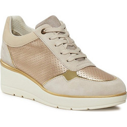 Geox Ilde Γυναικεία Sneakers Εκρού D25RAA0AJ22CB55V
