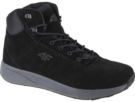 4F Ανδρικά Μποτάκια Suede Μαύρα 4FAW22FWINM013-20S