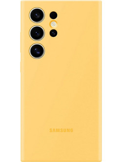 Samsung Silicone Back Cover Yellow (Samsung Galaxy S24 Ultra)