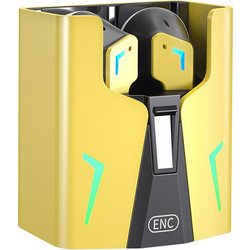Fineblue Kingkong Ακουστικά Bluetooth Earbud Yellow