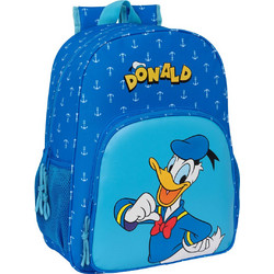 Safta Donald Σχολική Τσάντα Πλάτης Δημοτικού Μπλε 622408180