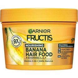 Garnier Fructis Hair Food Banana Μάσκα Μαλλιών για Επανόρθωση για Ξηρά Μαλλιά 400ml