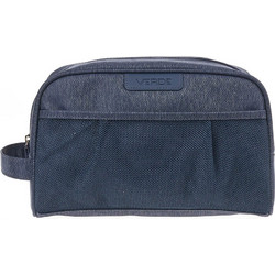 Verde 07-0316 Γυναικείο Νεσεσέρ Ταξιδίου 27x11x17cm Navy Μπλε