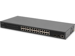 Digitus DN-95359 Managed L2 Switch με 24 Θύρες Ethernet 1000Mbps