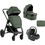 KikkaBoo Ava Καρότσι Μωρού 3 σε 1 Army Green