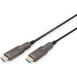 Digitus Καλώδιο HDMI 2.0 HDMI Male to HDMI Male 30m Black