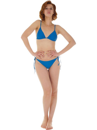 Gsecret Bikini Set Τριγωνάκι Μπλε C9413-26935