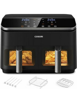 Cosori Dual Basket 8.5 Chef Edition Air Fryer 8.5lt με Διπλό Κάδο