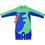 Zoocchini Dinosaur Αντηλιακό UV Βρεφικό Μαγιό Ολόσωμο για Αγόρι Πράσινο Royal Blue ZOO12417