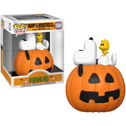 Funko Pop! Deluxe Snoopy & Woodstock With Pumpkin 1589 Peanuts