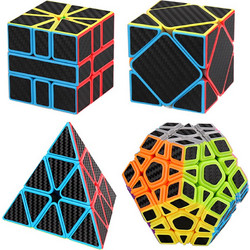 MoYu-Cube MeiLong Fiber Abnormity Κύβοι Ρούμπικ 4-Pack MY-028