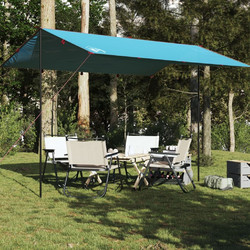 vidaXL Σκίαστρο Παραλίας Μπλε 400x294cm 94662