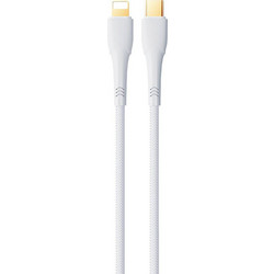 Remax RC-C063 Braided USB-C to Lightning Cable 1.2m White RC-C063