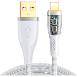 Joyroom S-UL012A3 Braided USB-A to Lightning Cable 1.2m White 6941237199126
