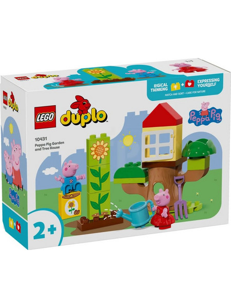 Lego Duplo Peppa Pig Garden & Tree House για 2+ Ετών 10431