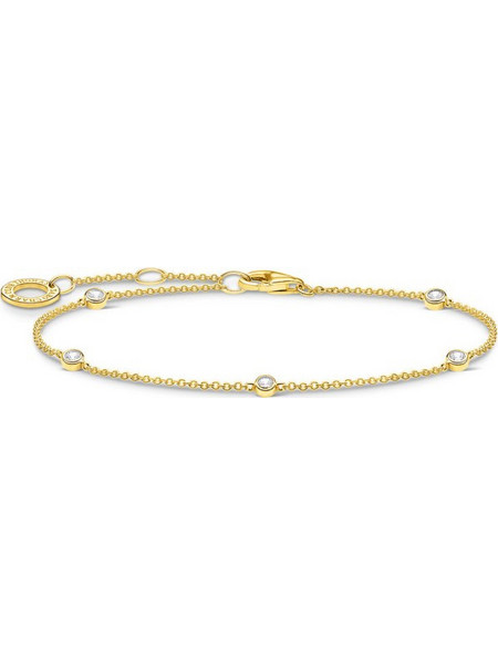 Thomas Sabo Γυναικείο Βραχιόλι Αλυσίδα Xρυσό A1999-414-14