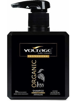 Voltage Organic Liss Σαμπουάν Κερατίνης για Επανόρθωση 500ml