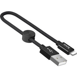 Hoco X35 Braided USB-A to Lightning Cable 0.25m Black 6931474707413