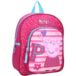 Vadobag Pret Peppa Pig Be Happy Σχολική Τσάντα Πλάτης Νηπιαγωγείου Φούξια VB0078528
