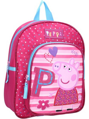 Vadobag Pret Peppa Pig Be Happy Σχολική Τσάντα Πλάτης Νηπιαγωγείου Φούξια VB0078528