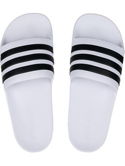 Adidas Adilette Ανδρικές Παντόφλες Καλοκαιρινές Κολυμβητηρίου Λευκές GZ5921