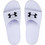 Under Armour Core Pth Ανδρικές Παντόφλες Καλοκαιρινές Κολυμβητηρίου Λευκές 3021286-100