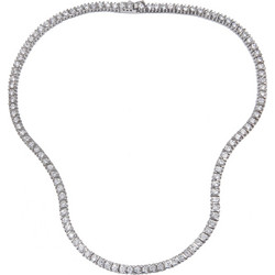 Silverline Γυναικείο Κολιέ από Ασήμι 925 με Ζιργκόν 5003