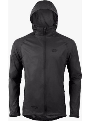 Highlander Αθλητικό Ανδρικό Μπουφάν Χειμωνιάτικο Softshell Αδιάβροχο Αντιανεμικό Μαύρο HIG-122
