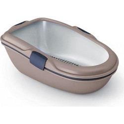 Stefanplast Furba Chic Λεκάνη Γάτας Μπεζ Μ59xΠ39xΥ22cm