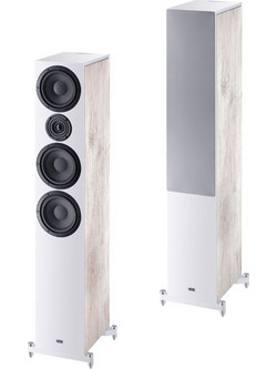 Heco Aurora 700 Ζεύγος Ηχείων Hi-Fi Δαπέδου 300W 3 Δρόμων White