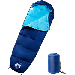 vidaXL Sleeping Bag Μονό 3 Εποχών Μπλε 94479