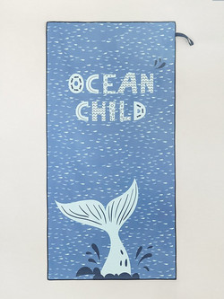 Nima Ocean Παιδική Πετσέτα Θαλάσσης Microfiber Μπλε 70x140cm