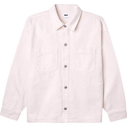 Obey Ανδρικό Πουκάμισο Τζιν Μακρυμάνικο Overshirt Εκρού 121160057-UBL