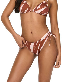 Only Bikini Slip Καφέ 15314218
