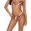 Only Bikini Slip Καφέ 15314218