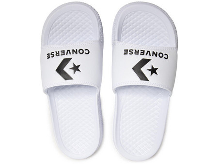 Converse Ανδρικές Παντόφλες Καλοκαιρινές Κολυμβητηρίου Λευκές 171215C