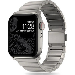 Tech-Protect Steel Band Λουράκι Μεταλλικό Titanium (Apple Watch 42 / 44 / 45 / 49mm)