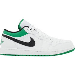 Jordan Air 1 Low Ανδρικά Sneakers Λευκά 553558-129