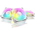 Asus TUF Gaming TR120 ARGB Case Fan 120mm με Σύνδεση 4-Pin PWM 3τμχ White