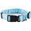 Pet Interest Dots Line Κολάρο Σκύλου Γαλάζιο 2x32-50cm