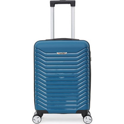 Amber AM1008 Βαλίτσα Καμπίνας 55x35x20cm με 4 Ρόδες Μπλε