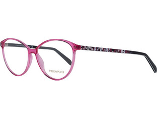 Emilio Pucci EP5047 075 Γυναικείος Σκελετός Γυαλιών Οράσεως Κοκάλινος Μαύρος Ροζ