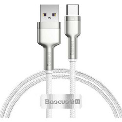 Baseus Cafule Braided USB-A to USB-C 66W 1m White CAKF000102
