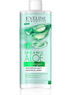 Eveline Cosmetics Organic Aloe & Collagen Micellar Water 500ml