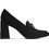 Tamaris Γόβες Suede με Χοντρό Ψηλό Τακούνι Μαύρες 1-24413-42-001