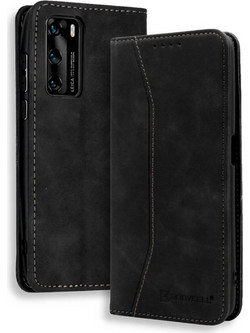 Bodycell Pu Leather Book Black (Huawei P40)